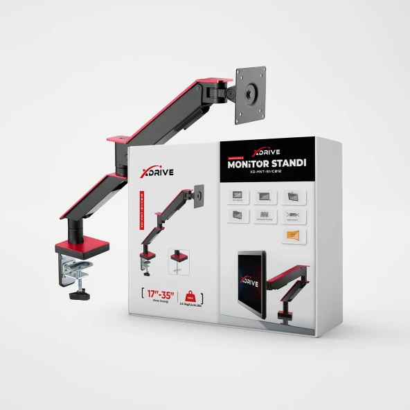 xDrive Tekli Monitör Tutucu MNT-51/C012 - Monitör Standı - Monitör Aparatı ürün görseli 1