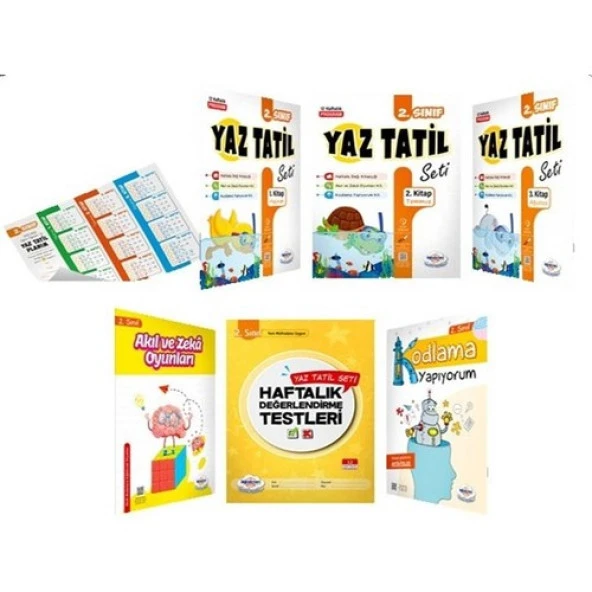 2. Sınıf Yaz Tatil Kitabı Seti ürün görseli 1