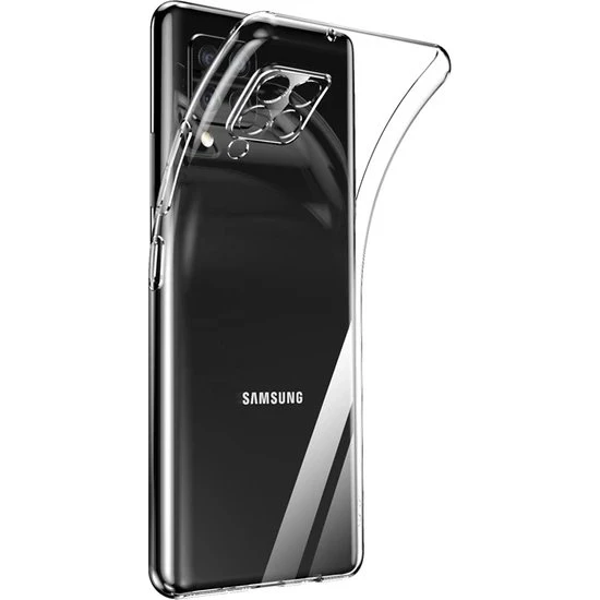 Samsung Galaxy M12 2.0 MM Korumalı Şeffaf Silikon Kılıf ürün görseli 1