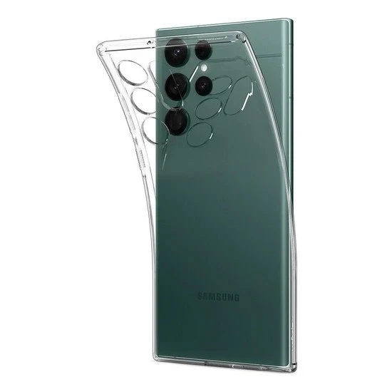 Samsung Galaxy S22 Ultra 2.0 MM Korumalı Şeffaf Silikon Kılıf ürün görseli 1