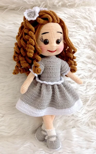 Duru Bebek Amigurumi Organik Oyuncak ürün görseli 1