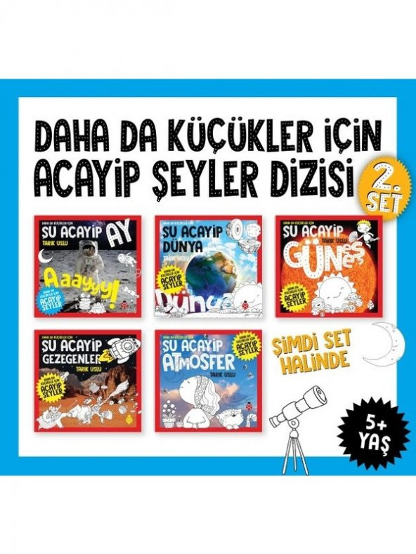 Daha Da Küçükler Için Acayip Şeyler Dizisi (2. Set-5 Kitap) ürün görseli 1
