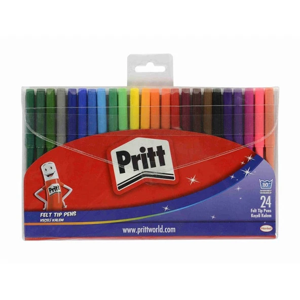 Pritt Keçeli Kalem 24 Renk ürün görseli 1