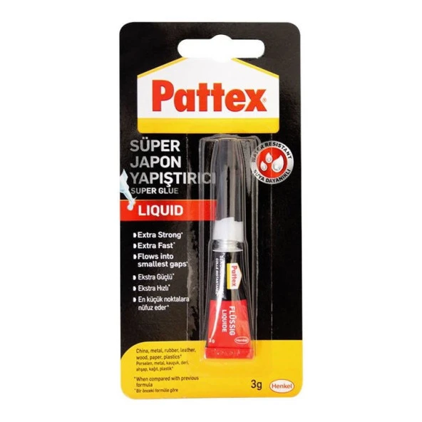 Pattex Süper Japon Yapıştırıcı 3 gr ürün görseli 1
