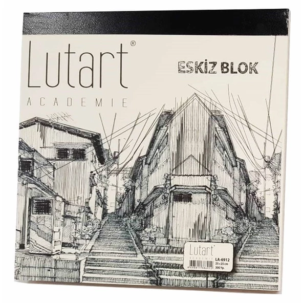 Lutart Jumbo Eskiz Blok 60 gr. 25x25 cm. 300 yp. ürün görseli 1