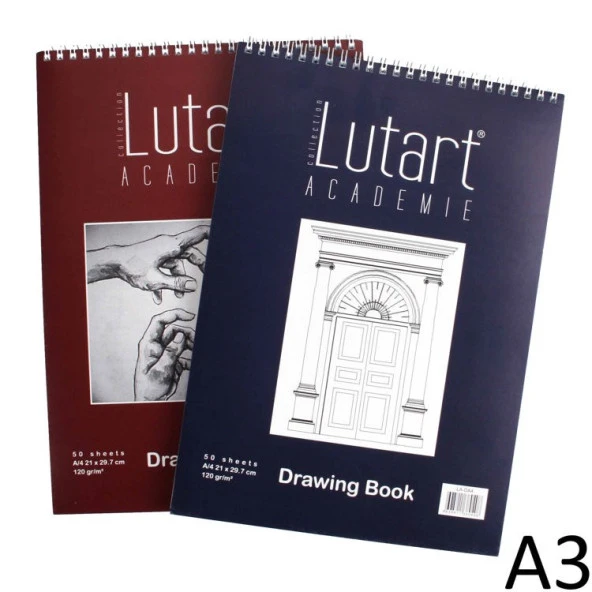 Lutart Drawing Book Eskiz Defteri A3 120 gr. 50 Sayfa ürün görseli 1