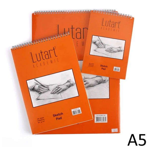 Lutart Ivory (Fildişi) Eskiz Sketch Pad A5 90 gr. 100 Sayfa ürün görseli 1