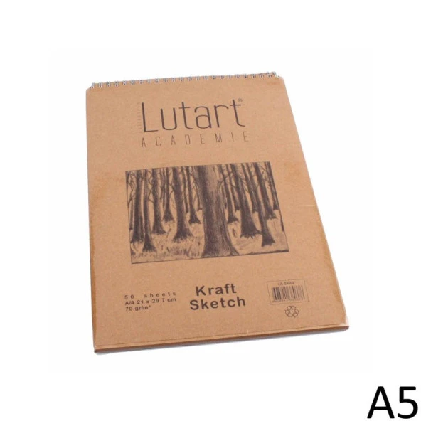 Lutart Kraft Sketch Blok 70 gr. 50 Sayfa A5 ürün görseli 1