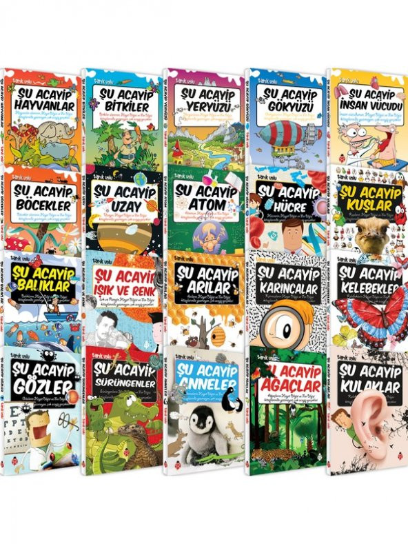 Şu Acayip Şeyler Dizisi (20 Kitap) ürün görseli 1