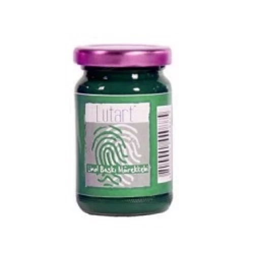 Lutart Linol Baskı Mürekkebi 100 ml. YEŞİL ürün görseli 1
