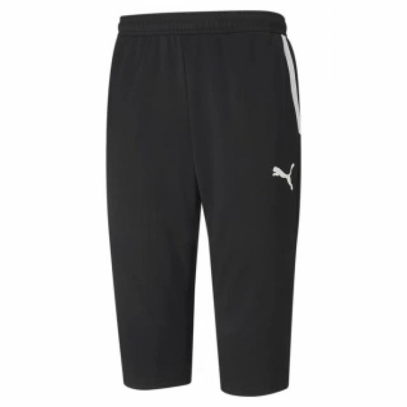 teamLIGA Antrenman 3/4 Pantolon Puma Siyah-Puma Beyaz ürün görseli 1
