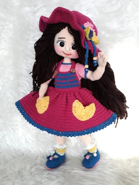 Harika Bebek Amigurumi Organik Oyuncak ürün görseli 1