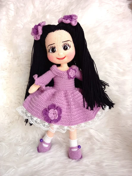 Ahuela Bebek Amigurumi Organik Oyuncak ürün görseli 1