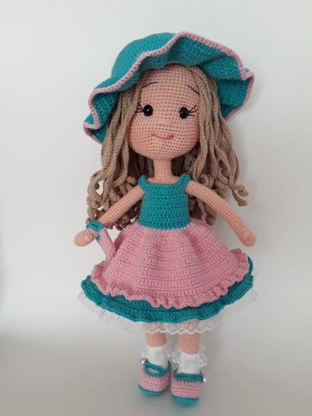 Melek Bebek Amigurumi Organik Oyuncak ürün görseli 1
