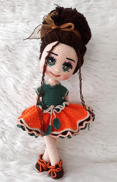 İklim Bebek Amigurumi Organik Oyuncak ürün görseli 1