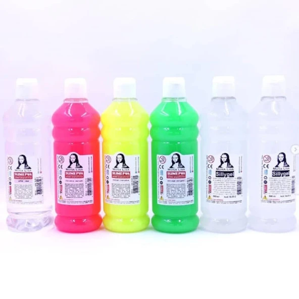 Südor Mona Lisa Slime Jeli 500 ml. 6lı Set ürün görseli 1