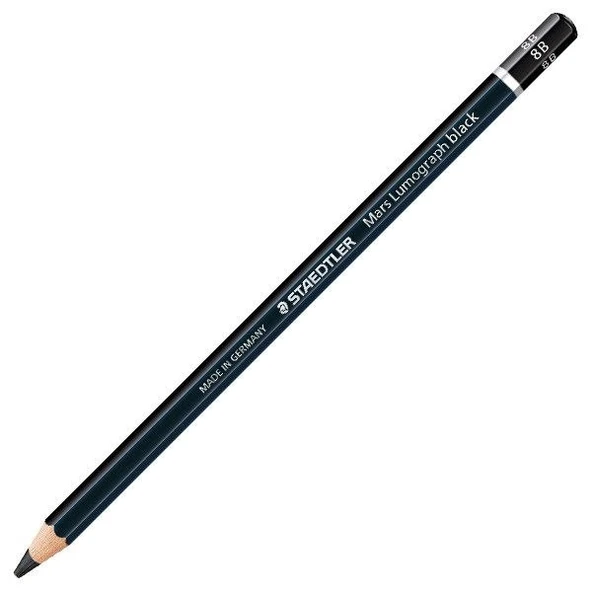 Staedtler Mars Lumograph Black 8B Dereceli Kalem ürün görseli 1