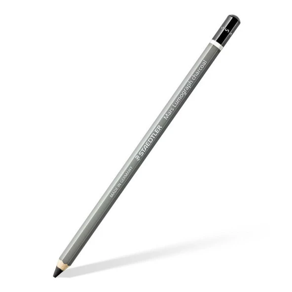 Staedtler Mars Lumograph Charcoal Kömür Füzen Kalem SOFT ürün görseli 1