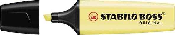 Stabilo Boss Original Fosforlu İşaretleme Kalemi PASTEL SARI ürün görseli 1