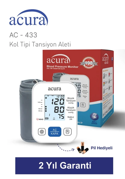 Acura Ac 433 Koldan Ölçer Tansiyon Cihazı ürün görseli 1
