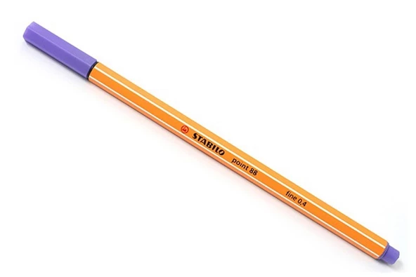 Stabilo Point 88 İnce Uçlu Kalem 0.4 mm Mor ürün görseli 1