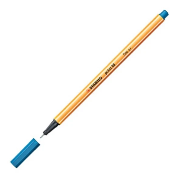 Stabilo Point 88 İnce Uçlu Kalem 0.4 mm Koyu Mavi ürün görseli 1
