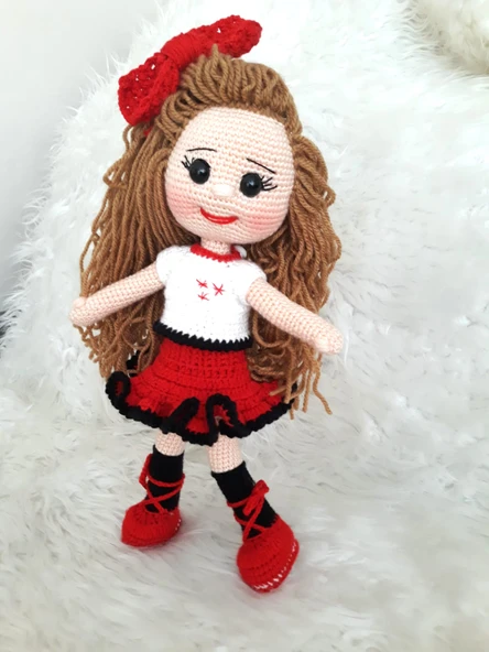Sevimli Ezgi Bebek Amigurumi Organik Oyuncak ürün görseli 1