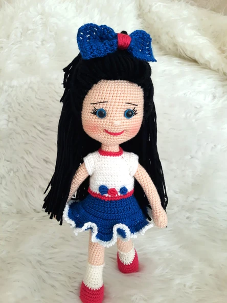 Sevimli Nil Bebek Amigurumi Organik Oyuncak ürün görseli 1