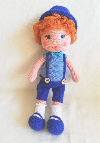 Rüzgar Bebek Amigurumi Organik Oyuncak ürün görseli 1