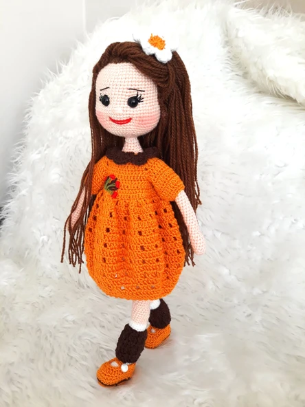 Şule Bebek Amigurumi Organik Oyuncak ürün görseli 1