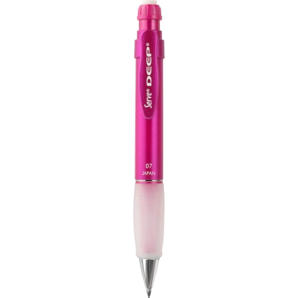 Serve Deep 0.7 mm Mekanik Kurşun Kalem METALİK PEMBE ürün görseli 1