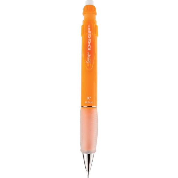 Serve Deep 0.7 mm Mekanik Kurşun Kalem FOSFORLU TURUNCU ürün görseli 1