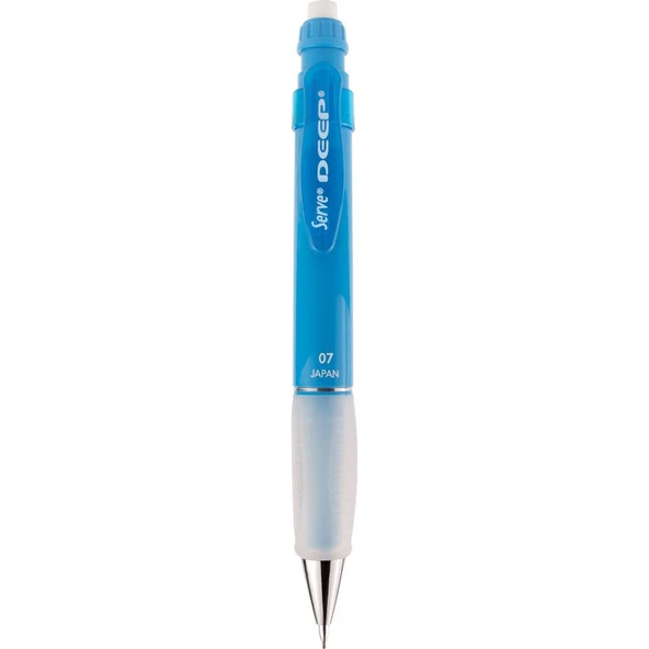 Serve Deep 0.7 mm Mekanik Kurşun Kalem FOSFORLU MAVİ ürün görseli 1