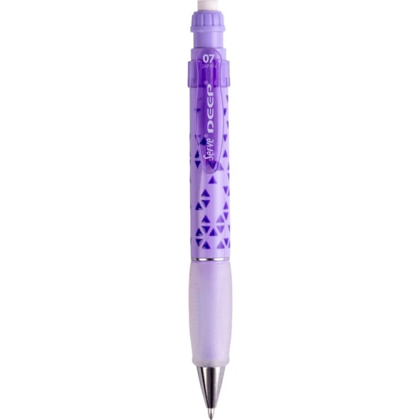 Serve Deep 0.7 mm Mekanik Kurşun Kalem Üçgen Desenli LAVANTA ürün görseli 1