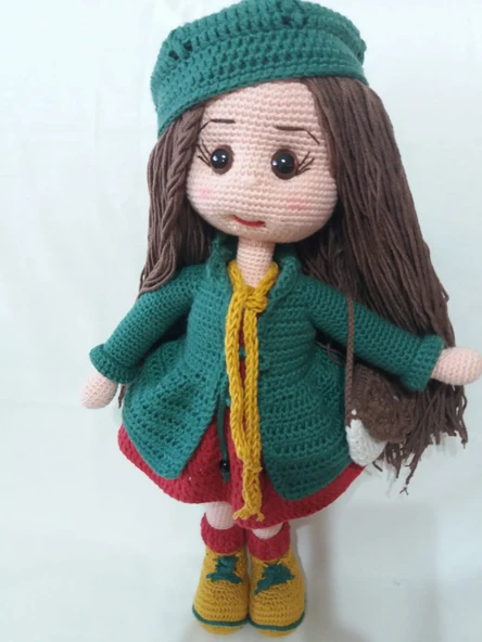 Şık Bebek Amigurumi Organik Oyuncak ürün görseli 1