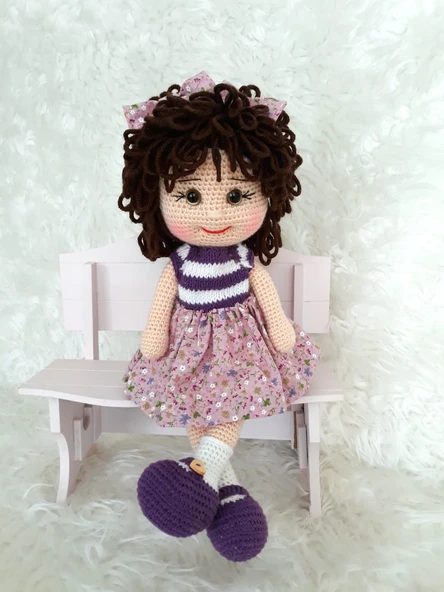 Zizi Bebek Amigurumi Organik Oyuncak ürün görseli 1
