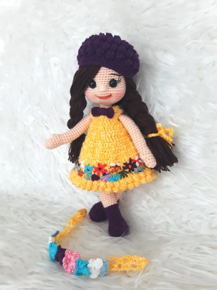 Pıtırcık Bebek Amigurumi Organik Oyuncak ürün görseli 1