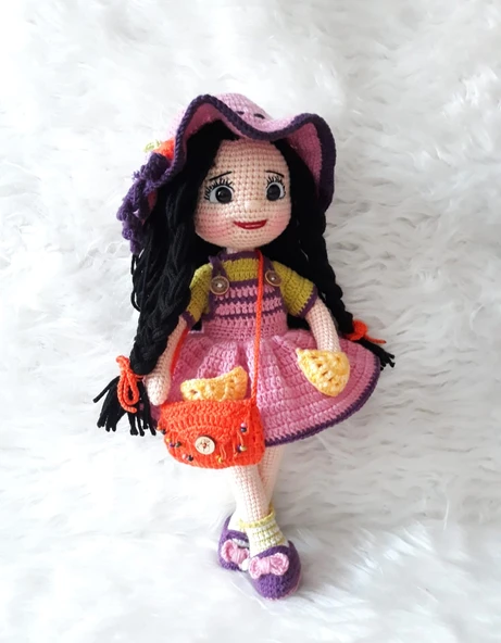 Simay Bebek Amigurumi Organik Oyuncak ürün görseli 1