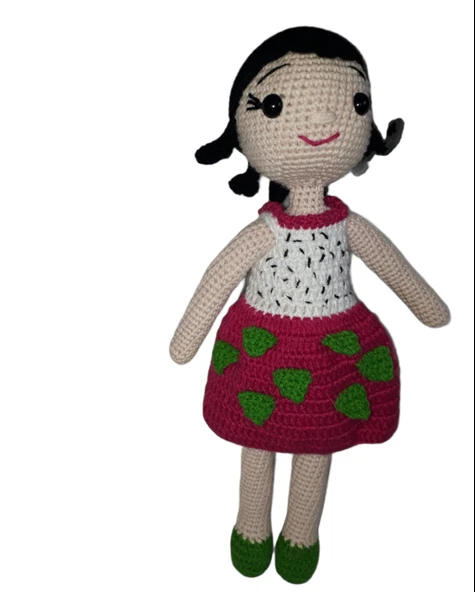 Pitaya Bebek Amigurumi Organik Oyuncak ürün görseli 1