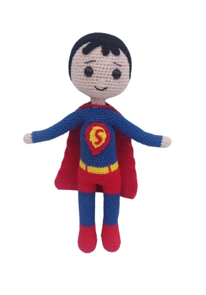 Süper Bebek Amigurumi Organik Oyuncak ürün görseli 1