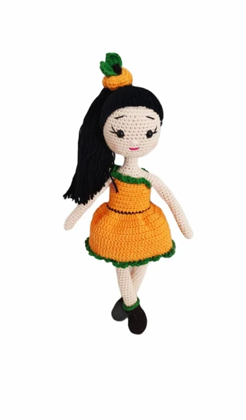 Kabak Tatlısı Bebek Amigurumi Organik Oyuncak ürün görseli 1