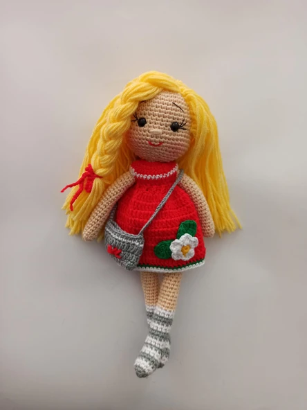 Henna Bebek Amigurumi Organik Oyuncak ürün görseli 1