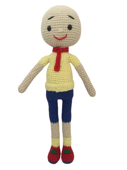 Caillou Bebek Amigurumi Organik Oyuncak ürün görseli 1