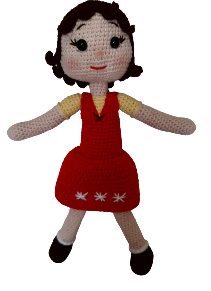 Heydi Bebek Amigurumi Organik Oyuncak ürün görseli 1