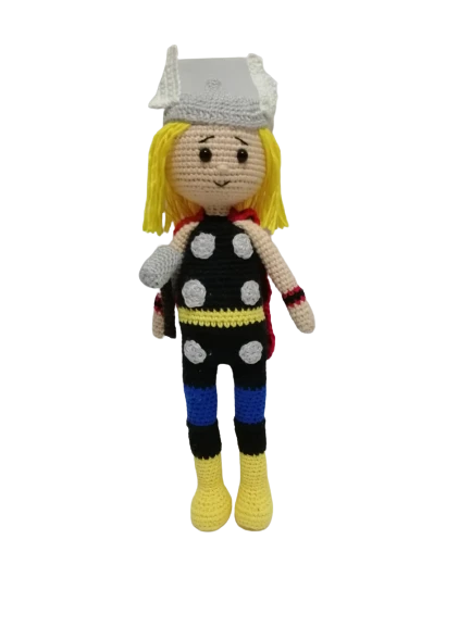 Thor Bebek Amigurumi Organik Oyuncak ürün görseli 1