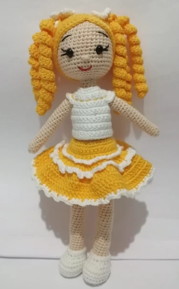 Yasemin Çiçeği Amigurumi Organik Oyuncak ürün görseli 1