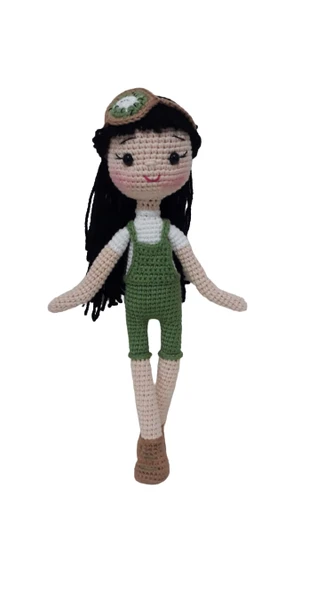 Kivi Bebek Amigurumi Organik Oyuncak ürün görseli 1