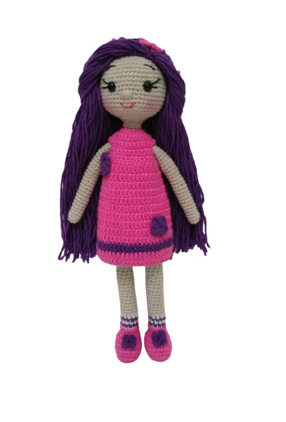 Sümbül Bebek Amigurumi Organik Oyuncak ürün görseli 1