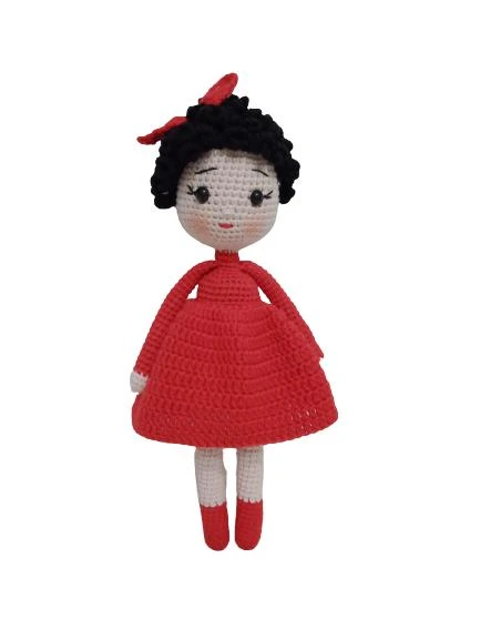 Karanfil Bebek Amigurumi Organik Oyuncak ürün görseli 1