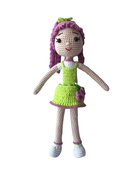 Lavanta Bebek Amigurumi Organik Oyuncak ürün görseli 1